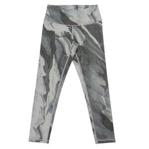 Z By Zella Leggings Womens Small Gray Marble Mid Rise Lightweight  Athletic Yoga